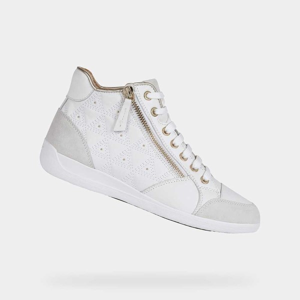 Geox Respira White Womens Sneakers SS20.3ON120